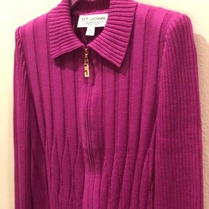 St. John Sweater and matching Sleeveless Top